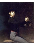 Ramon Casas i Carbo Self portrait as a flamenco dancer Spain oil painting artist